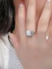 2023 Europäischen und Amerikanischen Heißer Verkauf S925 Sterling Silber Personalisierte Mode Temperament Exquisite Neue Weiß Aobao Ring