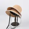 Szerokie brzegowe czapki 2023 Kobiety naturalny rafia słomy kapelusz słoneczny słodki koronkowy krawędź letnia łańcuch letni