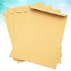 Confezione regalo Buste riciclate Buste di carta Kraft Vuoto Classico marrone Letter Storage Mailing Tinta unita