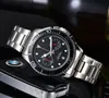Relógio de luxo de função completa masculino 41mm completo em aço inoxidável Relógios de pulso de safira luminoso relógio de negócios casual montre de luxe