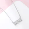 Strengen Strings Trumium 925 Sterling Zilver Moederdag MOM Brief Hanger Kettingen Voor Vrouwen Moeder Naambord Ketting Choker Verjaardag Geschenken 230729