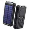 Mobiltelefon -Strombanken PD40W schnelle Gebühr 33800MAH Solar Power Bank 15W Qi Wireles Ladegerät in Kabel für Huawei iPhone 12 11 Samsung S20 Poverbank L230728 eingebaut