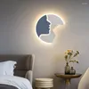 Wall Lamp Modern Lamps For Rotation Living Room Lights Bedroom Bedside Aisle Corridor Foyer Hall Spin Indoor Lighting Home Fixtures