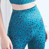 Legginsy dla kobiet drukują trening fitness Women Fitness Wysoka elastyczna talia push up tchugle oddychające szybkie suche, swobodne samice ulicy