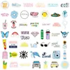 Vattentät klistermärke 10 50 100st Cartoon VSCO Girl Stickers Pack för bärbar dator cykelbil skateboard bagage gitarr leksak slumpmässigt 315s