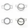 Tenis 5pcs 10pcs 30 mm magnetyczny szklany szklany szklany szklanka kopia zegarek ze stali nierdzewnej Węcie bransoletki Bansle For For Charms Jewelry268k