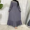 Ethnische Kleidung Eid Plain Plissee Abayas Für Frauen Türkische Kleider Ramadan Abaya Dubai Türkei Muslimische Mode Arabisch Hijab Kleid Islamisch