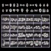 Nail Art Decoraties Nail Art s Kit 3D Legering Nail Charms Edelstenen Luxe Kristal Nail Art Decoraties Diamanten DIY Sieraden Manicure Accessoires 230729