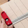 Professional Hand Tool Sets Scalable Ruler For Woodpecker Tools T-type Hole Stainless Scribing Marking Line Gauge Carpenter Measur239O