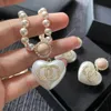 Fashion Heart Beaded Pendants Necklaces Chokers Acrylic Resin Lucite Luxury Designer Necklace Women Wedding Party Engagement Gifts Jewelry high quality with box