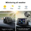 TPMS Solar Power Car Pressure Alarm 90 Monitor Monitor Auto Security System Tire Werning New286T