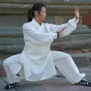 Ubrania etniczne Wudang Taoist Tai chi Shaolin Buddyzm Ćwiczenia trening Monk garnitur sztuki walki szaty kostium 4Colorsethn300f