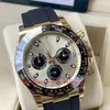 BT Better Factory Watches TH-12,2mm 116518 40mm Gold Panda Керамический хронограф CAL.4130 Механизм Механический автоматический Мужские часы Мужские наручные часы Резина