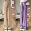 Women's Pants Wide-leg Summer Thin High Waist Drape Looks And Loose Versatile Mop Straight