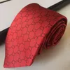 Hommes Designer Cravates Hommes Cravates Hommes Cravates Lettre Imprimer Affaires Loisirs Cravates Soie