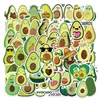 10 50 100PCS Kawaii Cartoon Avocado Stickers for Children DIY Guitar Stationery Water Bottle Notebook Cute Girl Toy Sticker Car301M