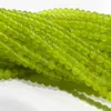 4mm Green Peridot Gemstone Round Loose Beads 15 330x