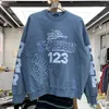 Männer Hoodies 2023 Heilige Vintage RRR123 Sweatshirts Männer Frauen Qualität Gewaschen RRR 123 Crewneck Hoodie Anime Kleidung