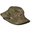 Berretti Cappelli da pescatore mimetici militari Accessori per copricapo primaverili Camo Fishing Fisherman per cappello Bob per adolescenti all'aperto