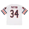 Stitched Football Jersey 34 Walter Payton 9 Jim McMahon 50 Mike Singletary 95 Richard Dent 1985 Mesh Retro Rugby Jerseys Men Women Youth S-6xl