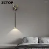 Wandlampe Kreative LED Leuchten Vollkupfer Einfaches Dekor Innenlampen für Schlafzimmer Nacht