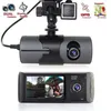 2021 Nyaste dubbla kamerabilar DVR-kameror R300 Extern GPS 3D G-Sensor 2 7 TFT LCD X3000 FHD 1080P Cam Video Camcorder Cycle 264Y