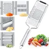 Outils de légumes de fruits 4 en 1 Slicer Shredder Râpe Cutter Manuel Carotte Pomme de terre avec poignée Multi Purpose Home Kitchen 230729