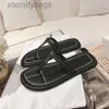 مصممة النعال Toteme Slippers المرأة الصيفية الصيفية