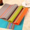 Table Mats Set Of 4 Placemats For Dining Heat-resistant PVC Woven TPM-01