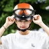 Casques de moto pour hommes cyclisme couverture complète masque facial boucle à dégagement rapide respirant léger