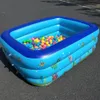 Acessórios para piscinas 1 3m piscinas portáteis para crianças banheira inflável bebê retangular natação Blow Up Kid plástico duro água brinquedos3278