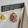 Cintres Crochet Invisible Créatif Derrière La Porte Cintre Porche Cabine D'essayage Chapeau Mur Pas De Poinçonnage