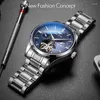 Armbandsur Ailang Luxury Men's Luminous Automatic Mechanical Watch rostfritt stål Vattentäta Tourbillon Watches Relogio Masculino