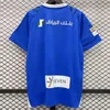 ネイマールJR 2023 2024 Al Hilal Saudi＃9 Mitrovic Soccer Jerseys Malcom Ighalo Neves Sergej Salem Vietto Koulibaly Football Shird Home Away 3rd Men Maillots De Futol