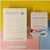 Draadloze mini-fotoprinter: draagbare BT thermische printer voor dagboek, studienotities, geschenken, foto's meer - Compatibel met iOS Android