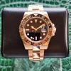 الرفاهية A Watch New Watch New (Automatic) 3285 GMT II II ROOTBEER EVEROSE 18K GOLD 126715CHNR LANKERY MEN