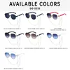 Солнцезащитные очки, модные восьмиугольные женские солнцезащитные очки неправильной формы с цепочкой, 2023, винтажные уникальные многоугольные солнцезащитные очки для женщин, квадратные солнцезащитные очки