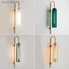 Wall Lamp Nordic Hanging Ceiling Modern Glass Lampshade LED Interior Light For Bedside Table Living Room Dining Bedroom