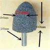 6mm tire wheel head Tire grinding head Tire repair tools Round and tapered tire grinding machine head263y