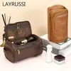 Kosmetiktaschen Hüllen LAYRUSSI Kosmetiktasche, große Kapazität, wasserdichte Aufbewahrung, Kulturbeutel, Reise-PU-Make-up-Tasche, multifunktionaler Kosmetikkoffer 230729