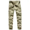 Herren Jeans Baumwolle Herren 2023 Stretch Freizeithose Europäischer und amerikanischer Außenhandel Große Overalls Militär Tough Guy