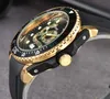 Famous Bee Snake Cat Tiger Skeleton Dial Automatic Date Men Watches Big Luxury Mens Nylon Fabric Rubber Band Movimento al quarzo Orologio Top Model Orologio da polso Regali