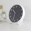 Table Clocks Living Room Vintage Desk Led Wooden Home Desktop Clock Miniatures Horloge De Decoration Luxury ZY50TZ