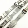 Watch Bands Solid Stainless Steel Band 20mm 22mm Mens Sports Strap srpd skx007skx009 SRPD63K1 jubilee Curved End bracelet 230729