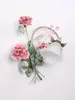ウォールランプ韓国スタイルのガーデンライトリビングルーム装飾ロマンチックなバラのベッドベッドサイドスコニース通路植物のカントリーフレーバー
