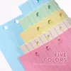 Gift Wrap Binding Lined Journal Notebook Loose Leaf Planner Fillers Colorful 6-Hole Refills Note Book Inserts