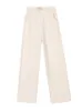 Women's Pants G1216 Women Corduroy Fleece Thicken Straight High Waist Good Quality Wide Leg Casual All-Match Simple Fashion Trousers