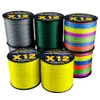 خط جديلة GDA Saltwater Fishing X12 خيوط مضفر 3005001000M 25120LB Multifilament PE 016055MM 230729