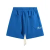 Shorts de créateurs Rh Summer Fashion Pantalons de plage Hommes de haute qualité Street Wear Rouge Bleu Noir Violet Hommes Courts Us S-XL