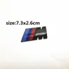 3D nero lucido M1 M2 M3 M4 M5 X3m Chrome Emblem Car Styling Fender Trunk Badge Logo adesivo per BMW E46 E90 Accessori auto219w